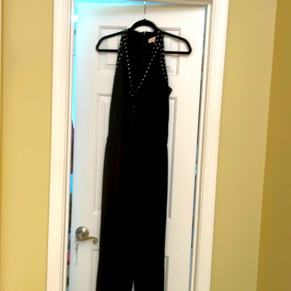 Michael Kors Flowy Black Jumpsuit